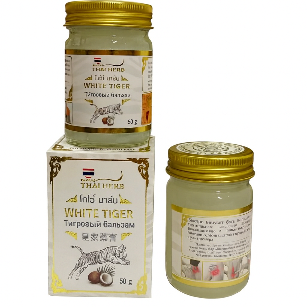 Royal Thai Herb Balm - WHITE TIGER BALM