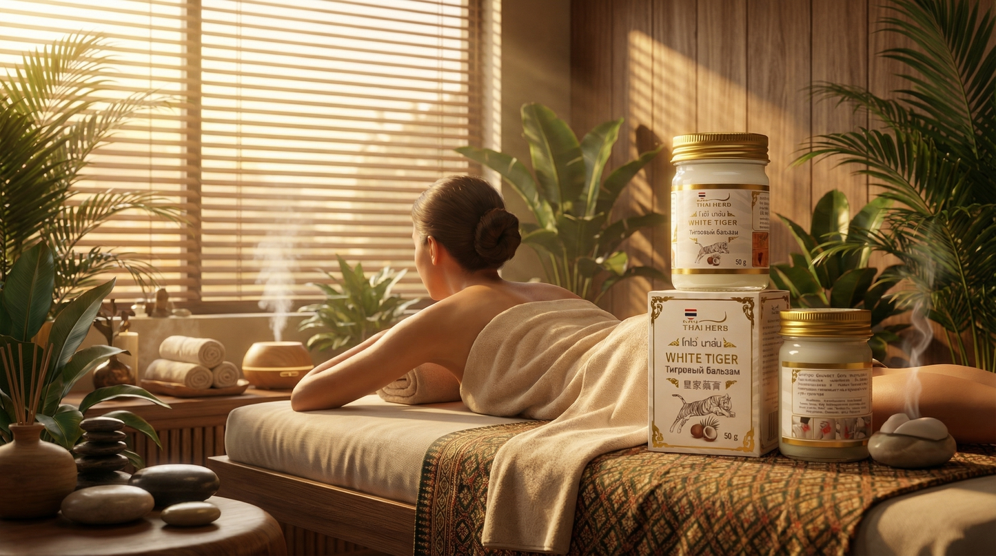 Royal Thai Herb Balm - WHITE TIGER BALM
