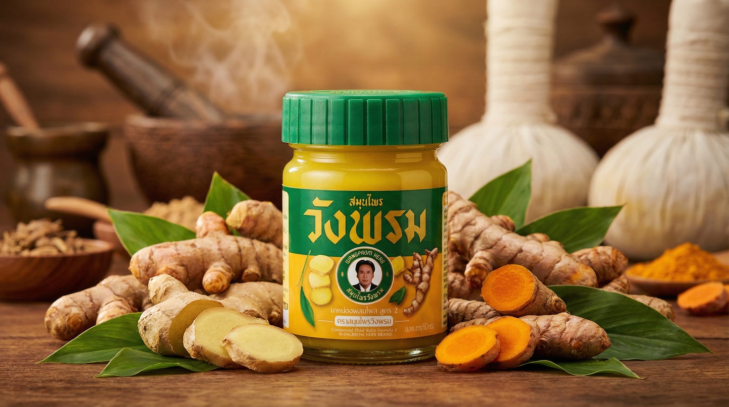 Wangprom Herb - Plai Yellow Balm