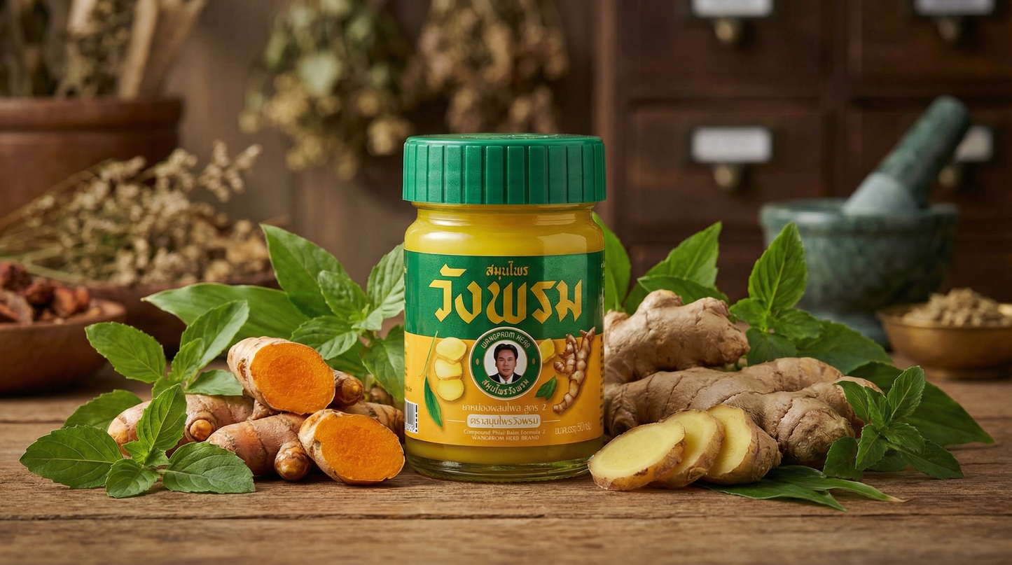 Wangprom Herb - Plai Yellow Balm