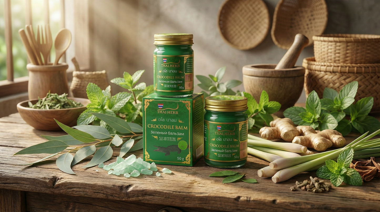 Royal Thai Herb Balm - CROCODILE BALM